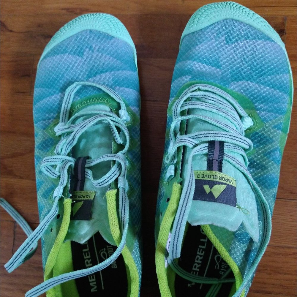 Merrell Vapor Glove 3 Barefoot Vibram size 6.5 - 7.5 inch Garden Topiary